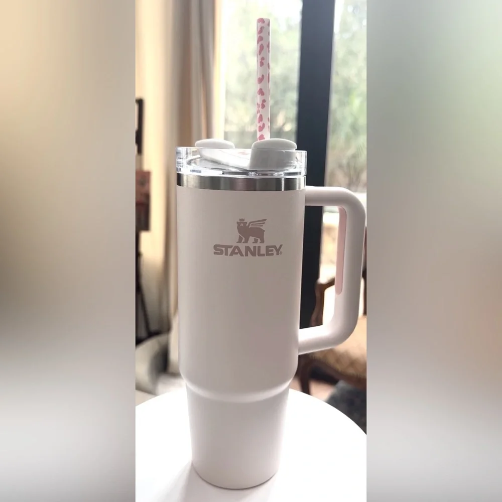 Stanley 30oz Quencher‎ H2.0 Cream Blush Tumbler NWOT - Picture 7 of 7